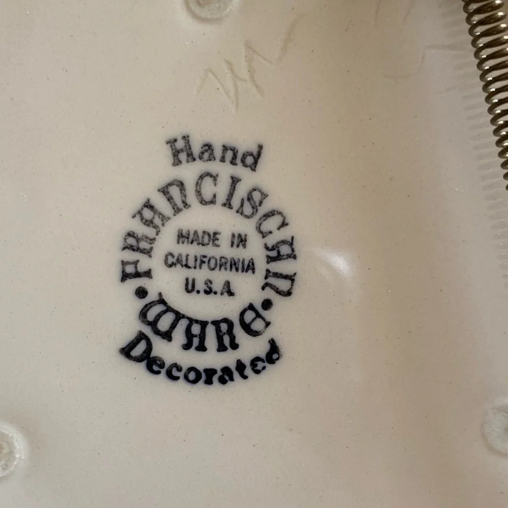 Set of 2 Franciscan Desert Rose 7⅞" Salad Plates - Picture 3 of 6